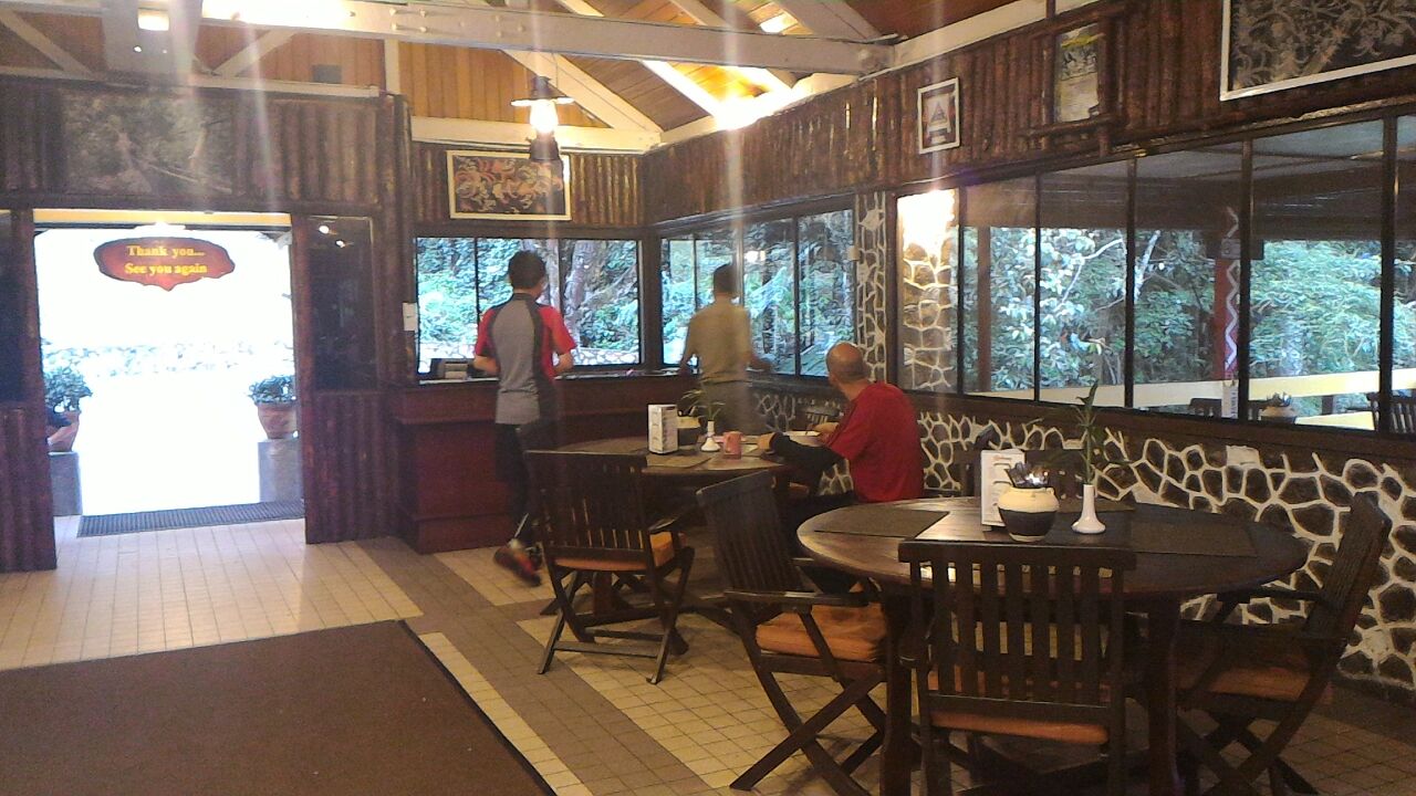 キナバル公園のレストラン